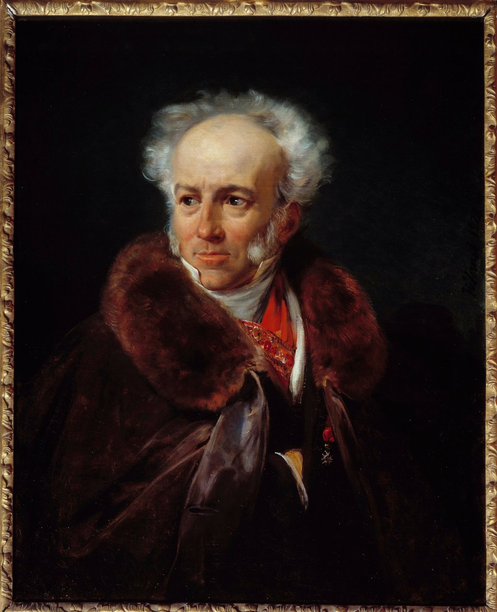 Taidemaalari Jean Baptiste Isabeyn (1767-1855) muotokuva Emile dit Horace Vernet