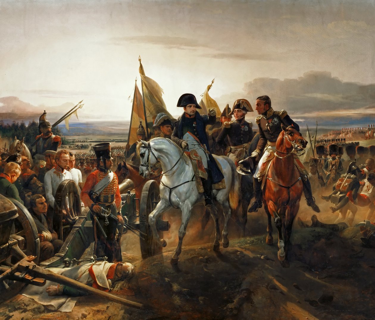 Friedlandin taistelu 14. kesäkuuta 1807 tekijältä Emile Jean Horace Vernet