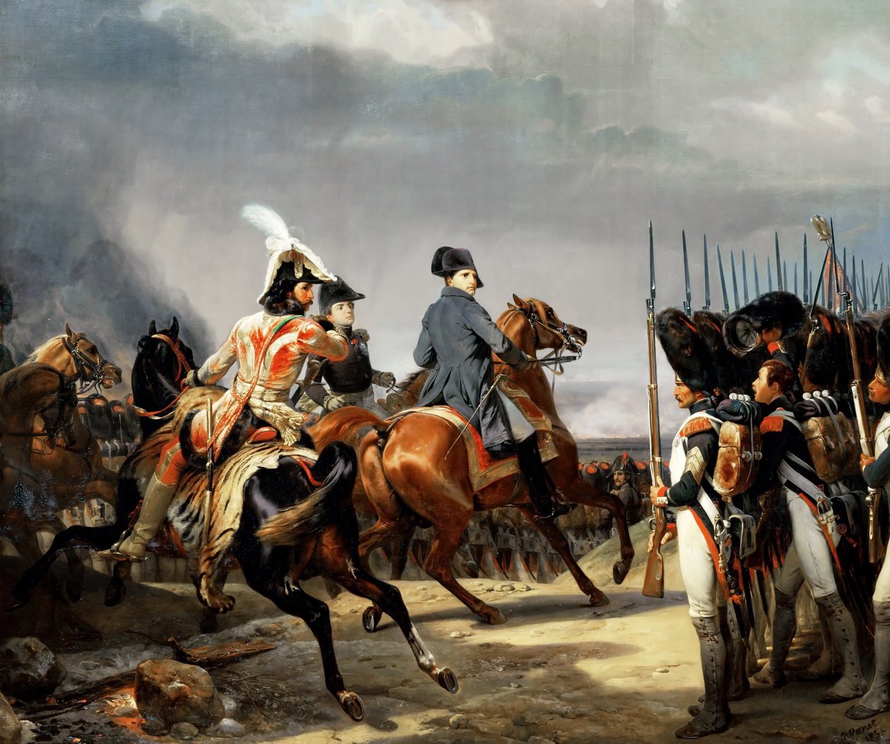 Jenan taistelu 14. lokakuuta 1806 tekijältä Emile Jean Horace Vernet