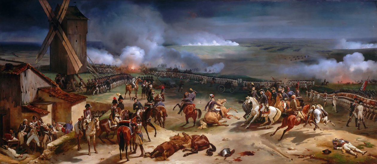 Valmyn taistelu, 20. syyskuuta 1792 tekijältä Emile Jean Horace Vernet