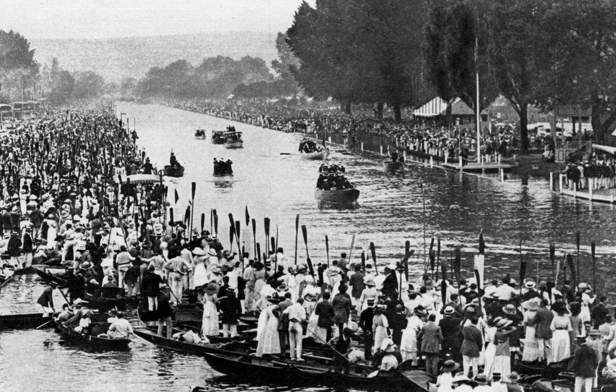 Henley Regatta, Oxfordshire, 6. heinäkuuta 1912 1937 tekijältä Horace Walter Nicholls