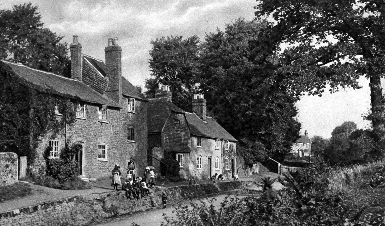 The Swan Inn, Fittleworth, Sussex, 1922 tekijältä Horace Walter Nicholls