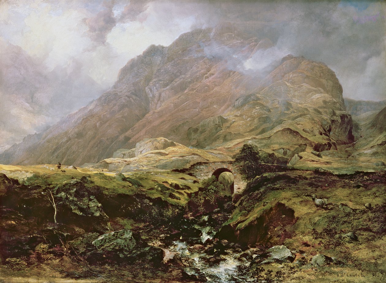Glencoe, 1847 tekijältä Horatio McCulloch