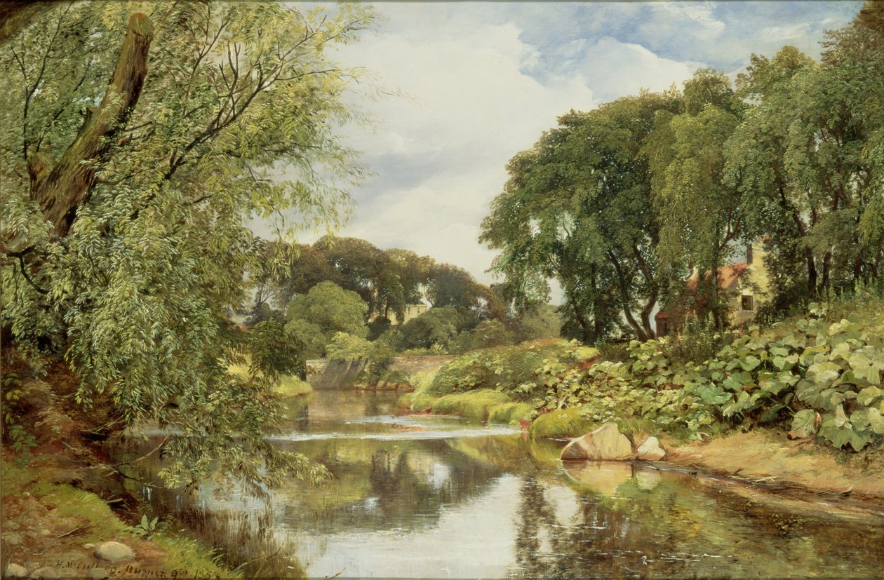 Leithin vesi, 1853 tekijältä Horatio McCulloch