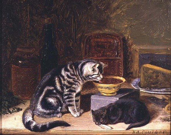 Kaksi kissaa tekijältä Horatio Henry Couldery