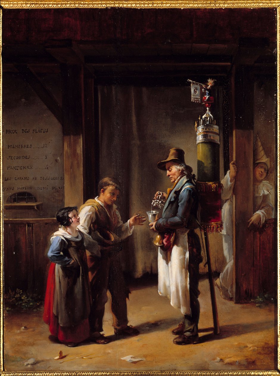 Coco-kauppias. Hortense Lecotin (1809-1868) maalaus tekijältä Hortense Lecot