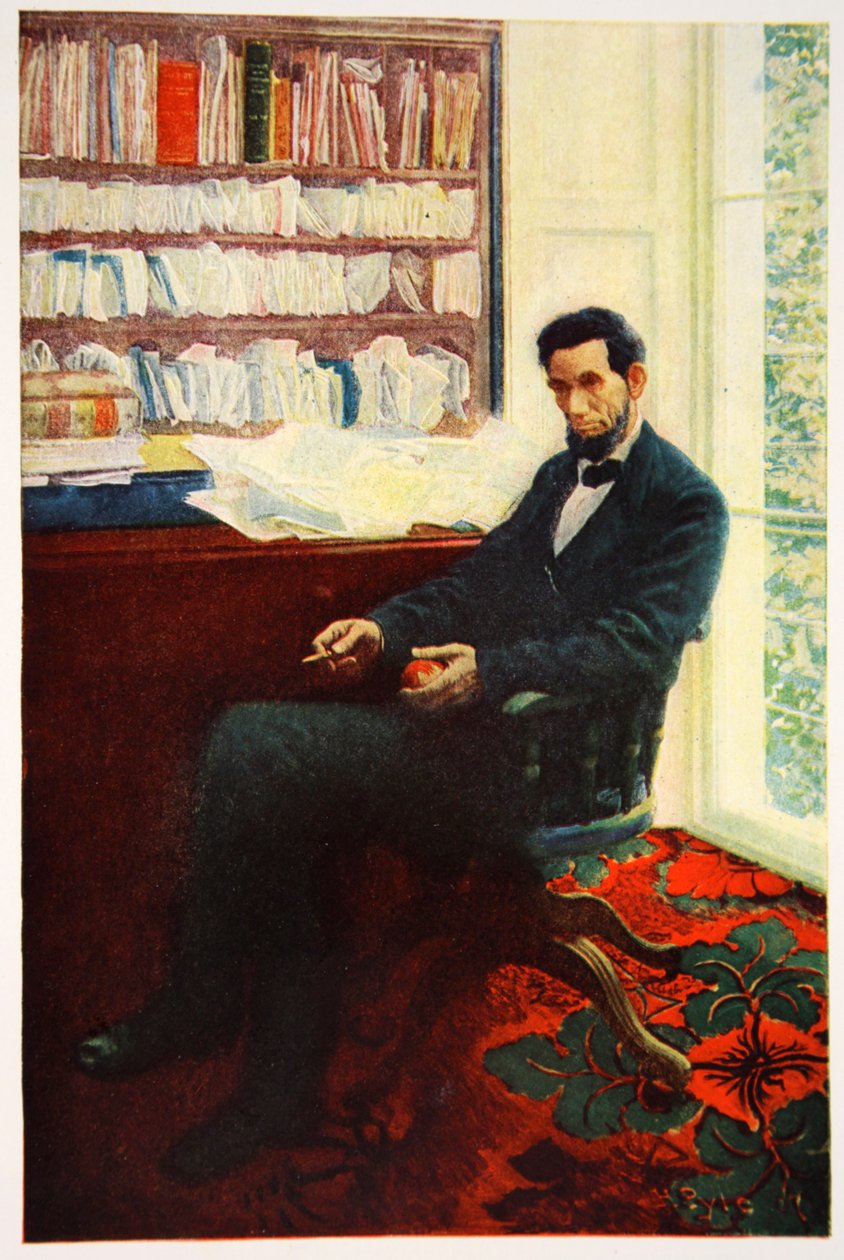 Abraham Lincolnin muotokuva tekijältä Howard Pyle