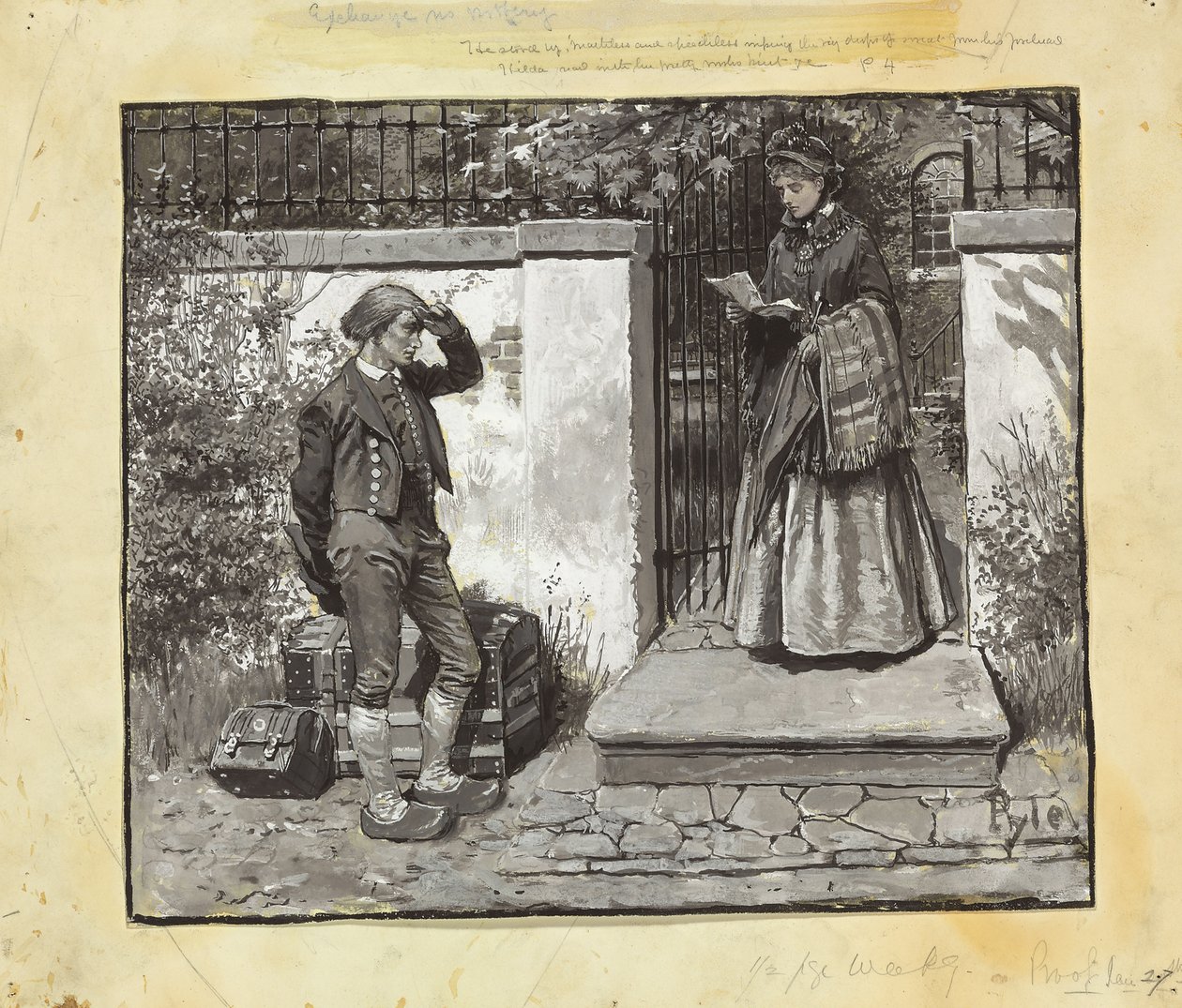 Esittelykirje tekijältä Howard Pyle