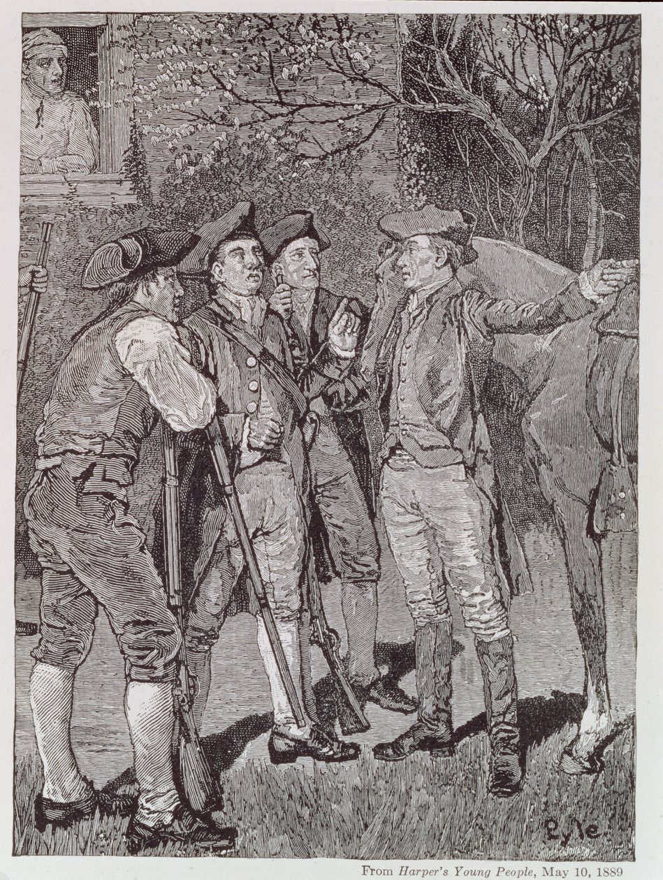 Paul Revere Lexingtonissa, Harper
