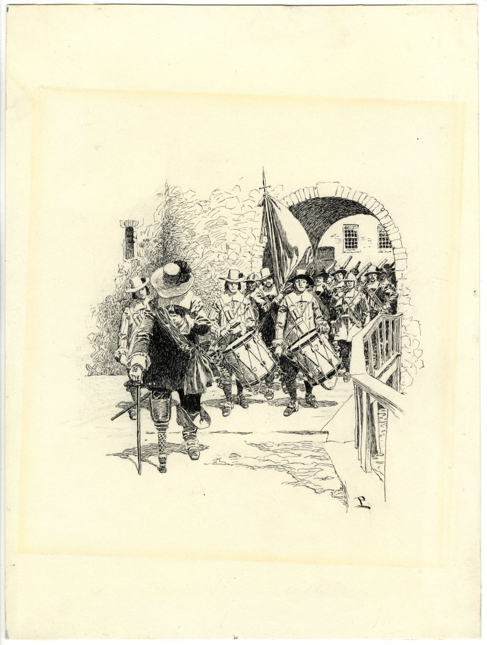 Loppuvinjetti New Yorkin evoluutioon, II tekijältä Howard Pyle