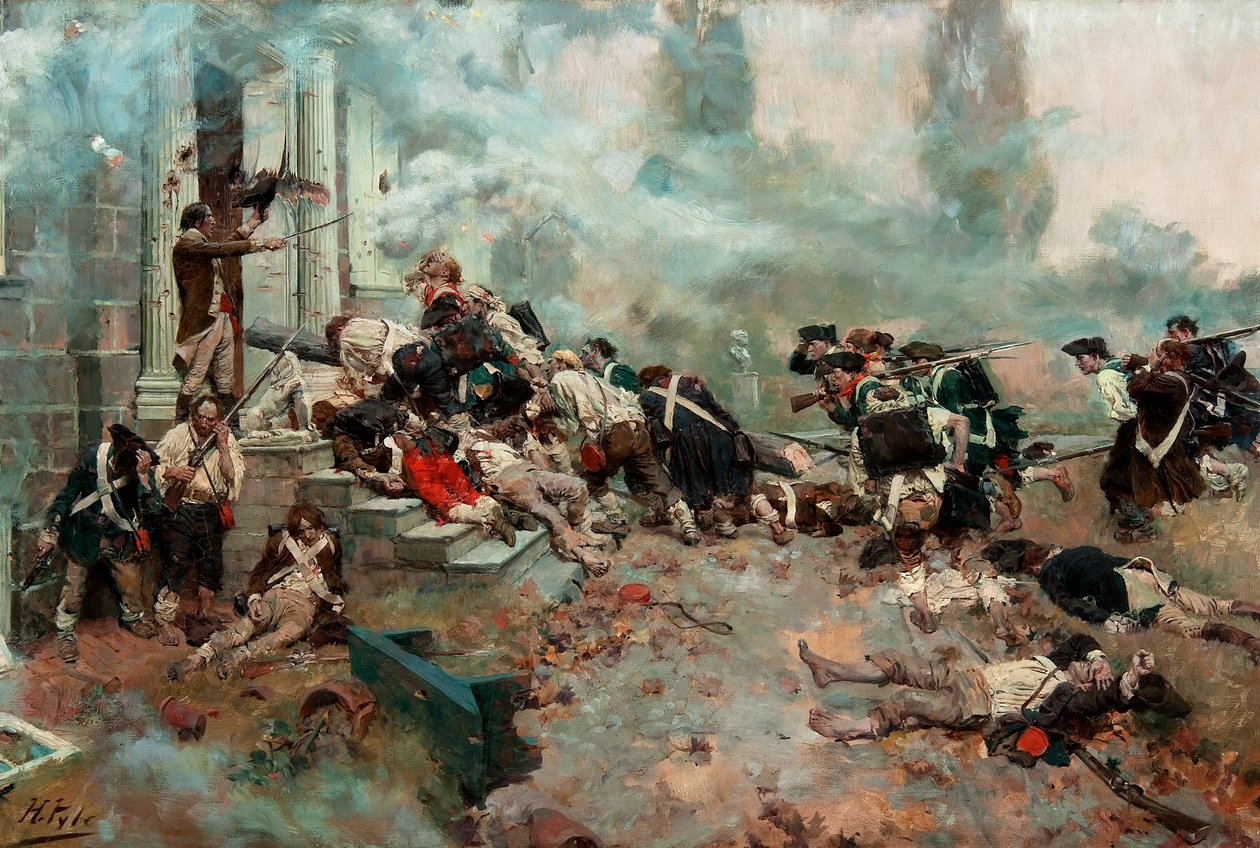 Hyökkäys Chew Houseen tekijältä Howard Pyle