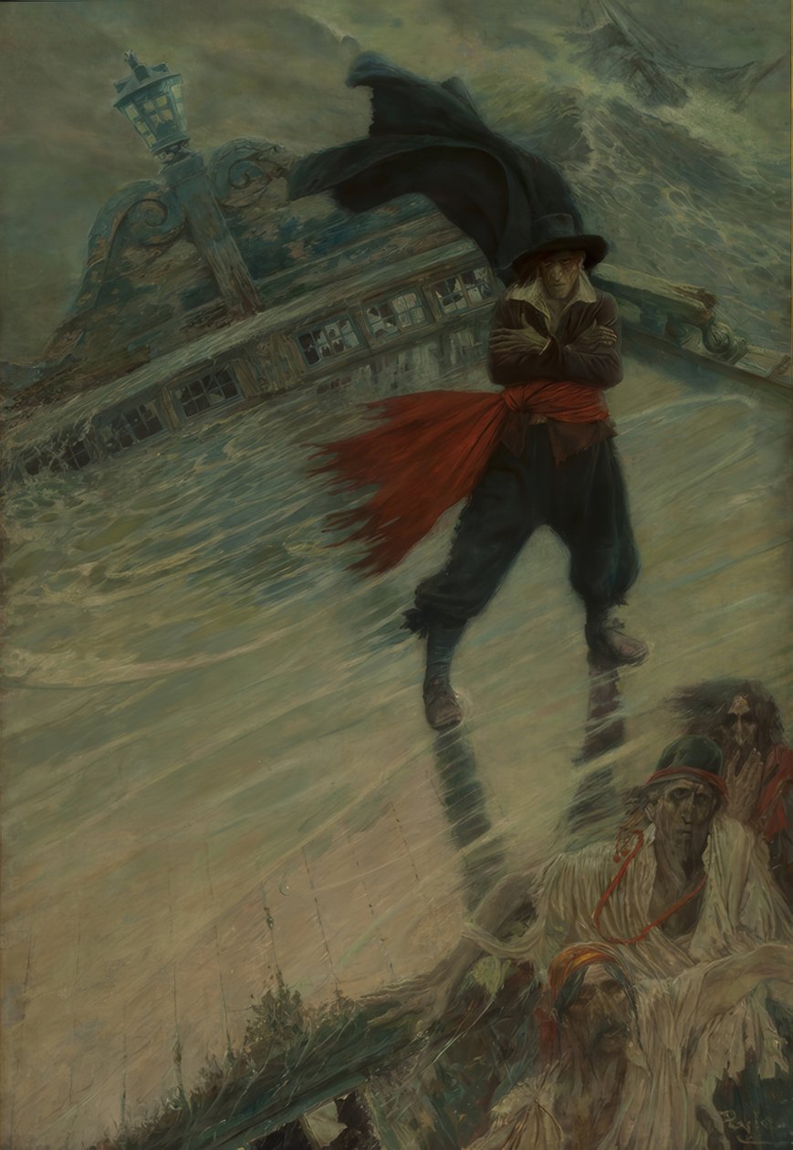 Lentävä hollantilainen tekijältä Howard Pyle