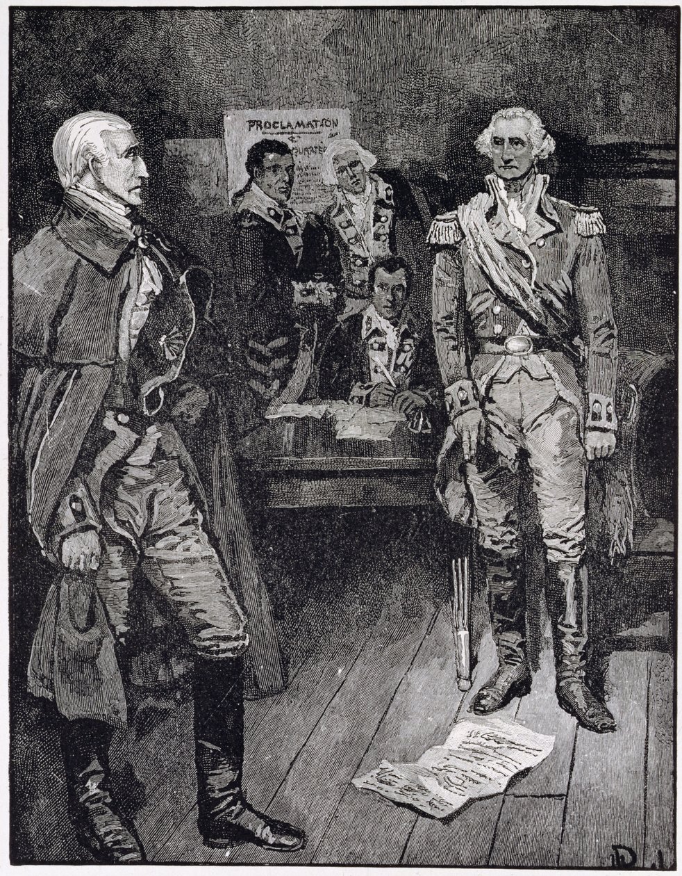 Washington Refusing a Dictatorship, Harper