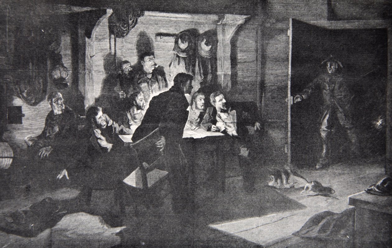 "Wreck in the Offing!", kuvitus Harper
