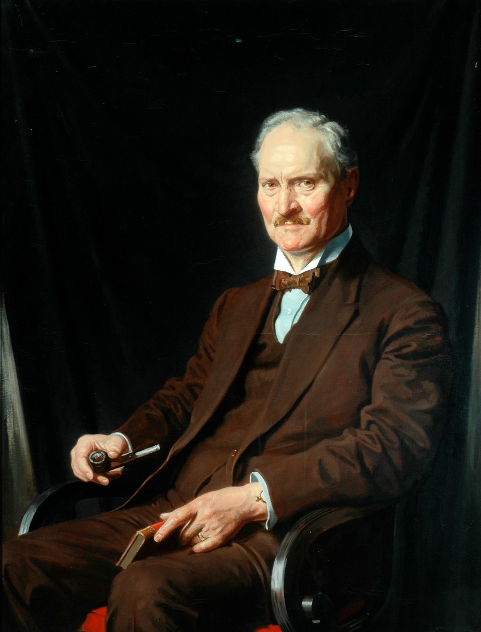 W. H. Brocklehurst, JP (öljy kankaalle) tekijältä Howard Somerville
