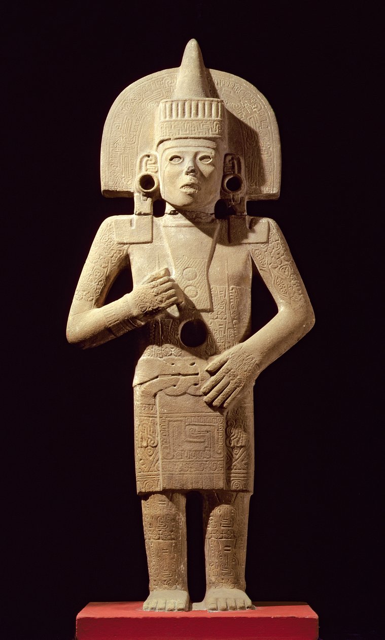 Elämän ja kuoleman hahmo, Veracruzista, Meksikosta, 900-1250 (katso 180901) tekijältä Huaxtec