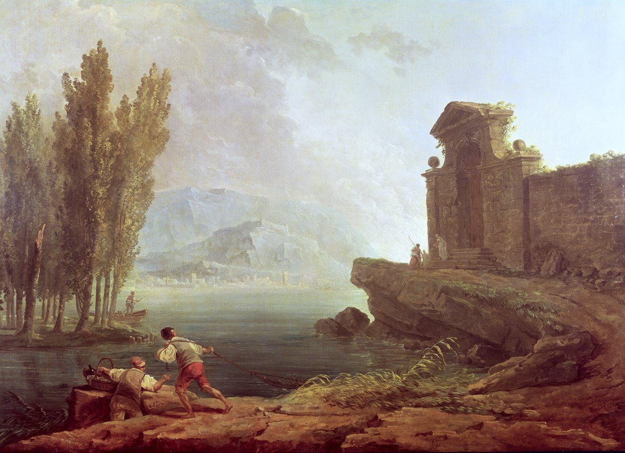 Maisema tekijältä Hubert Robert