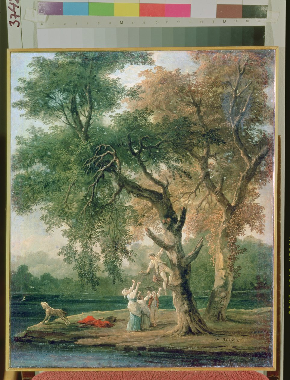 Nest Destroyers, 1780-luku tekijältä Hubert Robert
