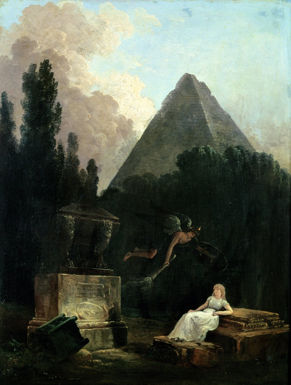 Haudan henki tekijältä Hubert Robert