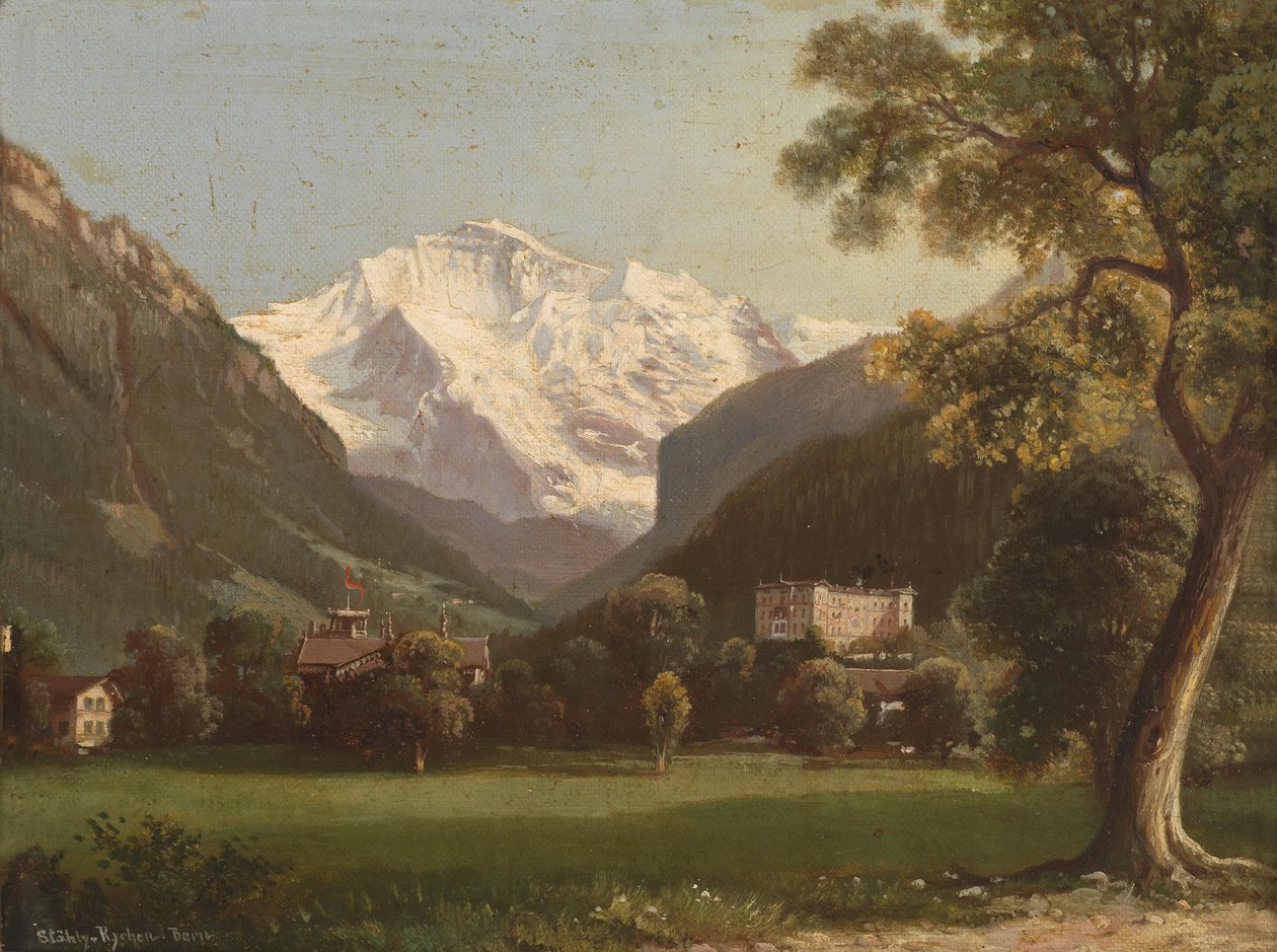 Blick auf die Jungfrau tekijältä Hubert Sattler