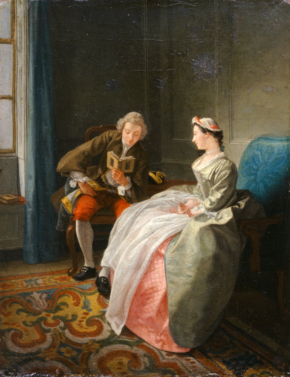 Lukija tekijältä Hubert Francois Gravelot
