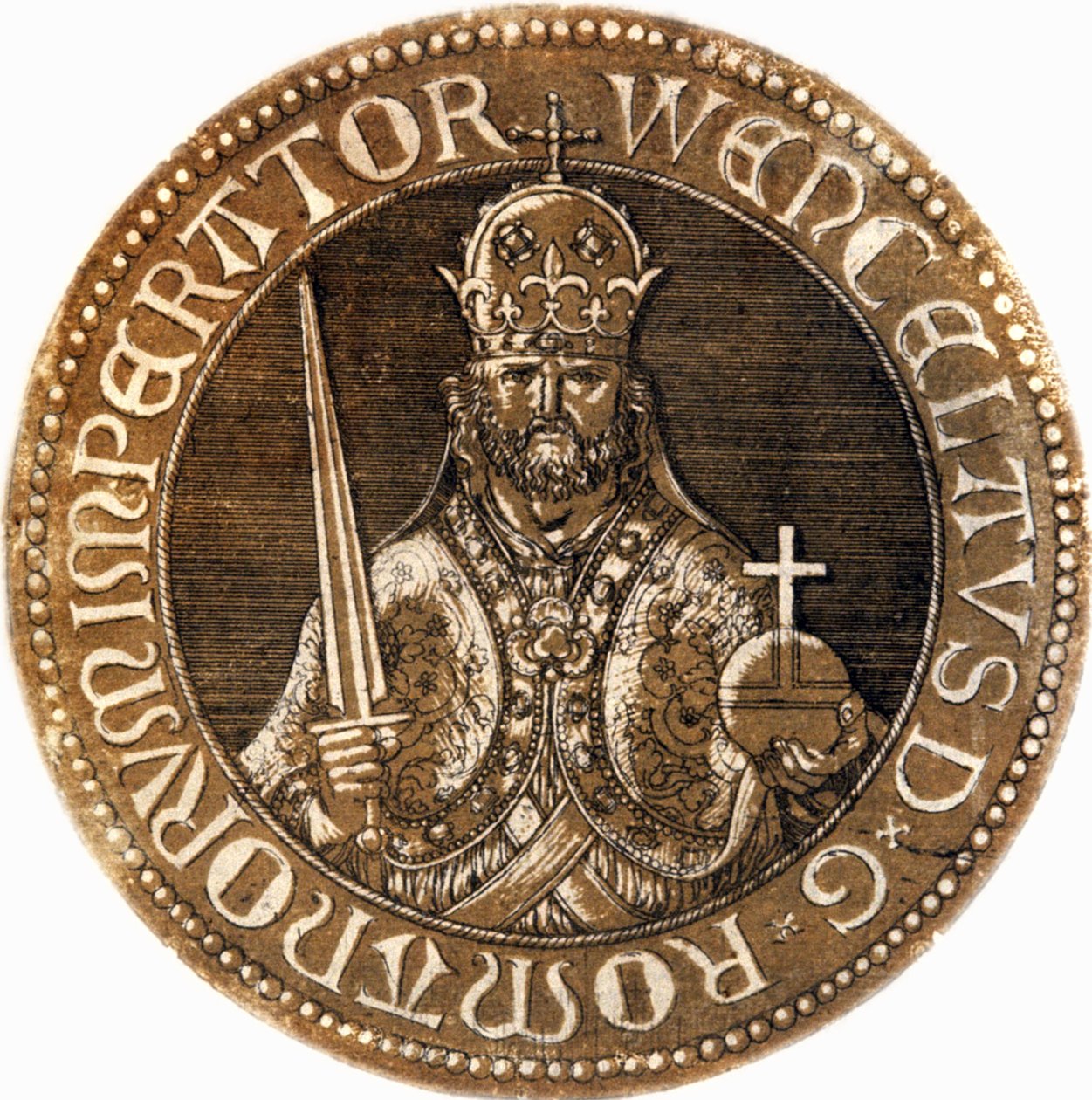 São Venceslav I da Boêmia finlandesa tekijältä Hubert Goltzius