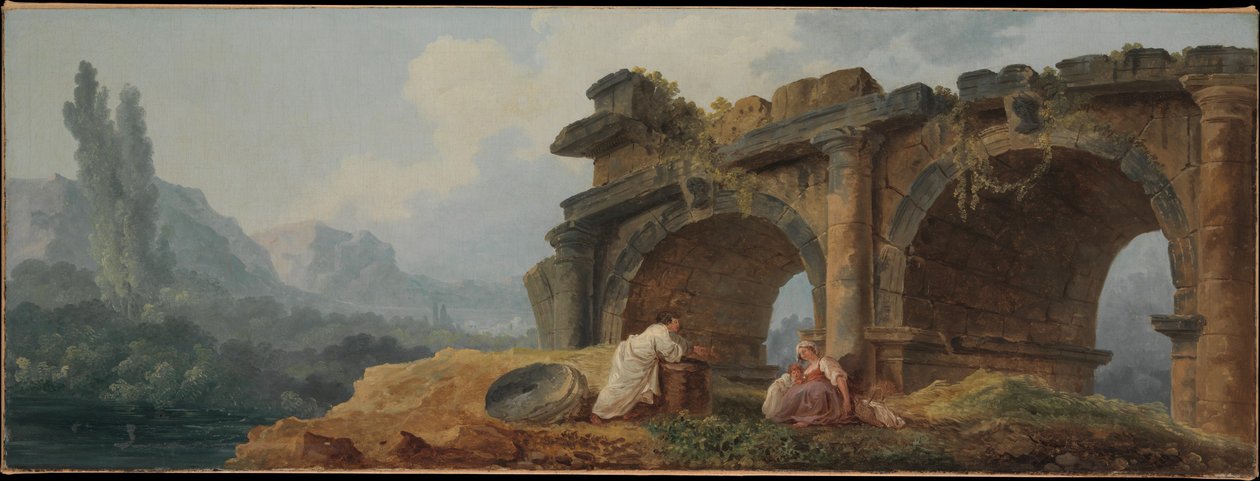 Raunioituneet kaaret tekijältä Hubert Robert