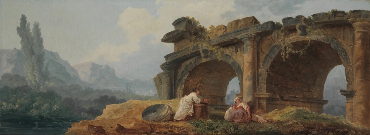 Kaaret raunioissa. tekijältä Hubert Robert