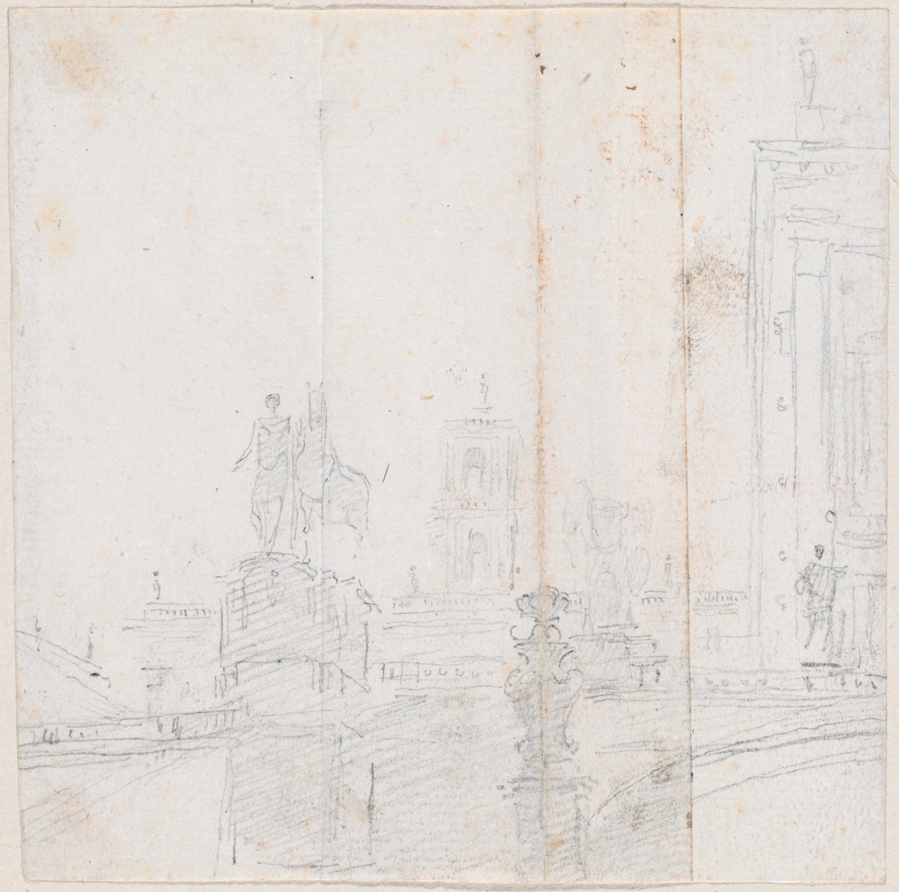Capitoline Hill tekijältä Hubert Robert
