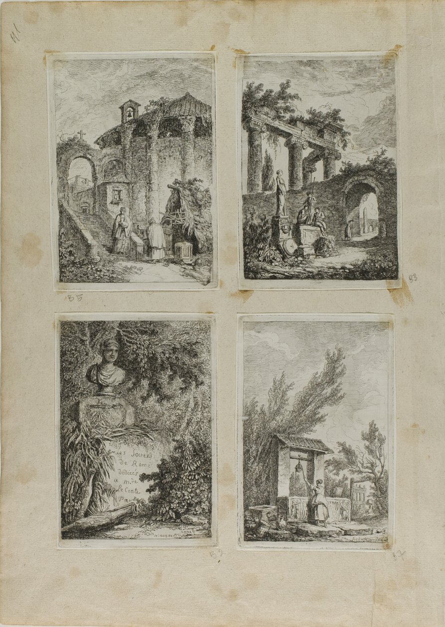 Illat Roomassa tekijältä Hubert Robert