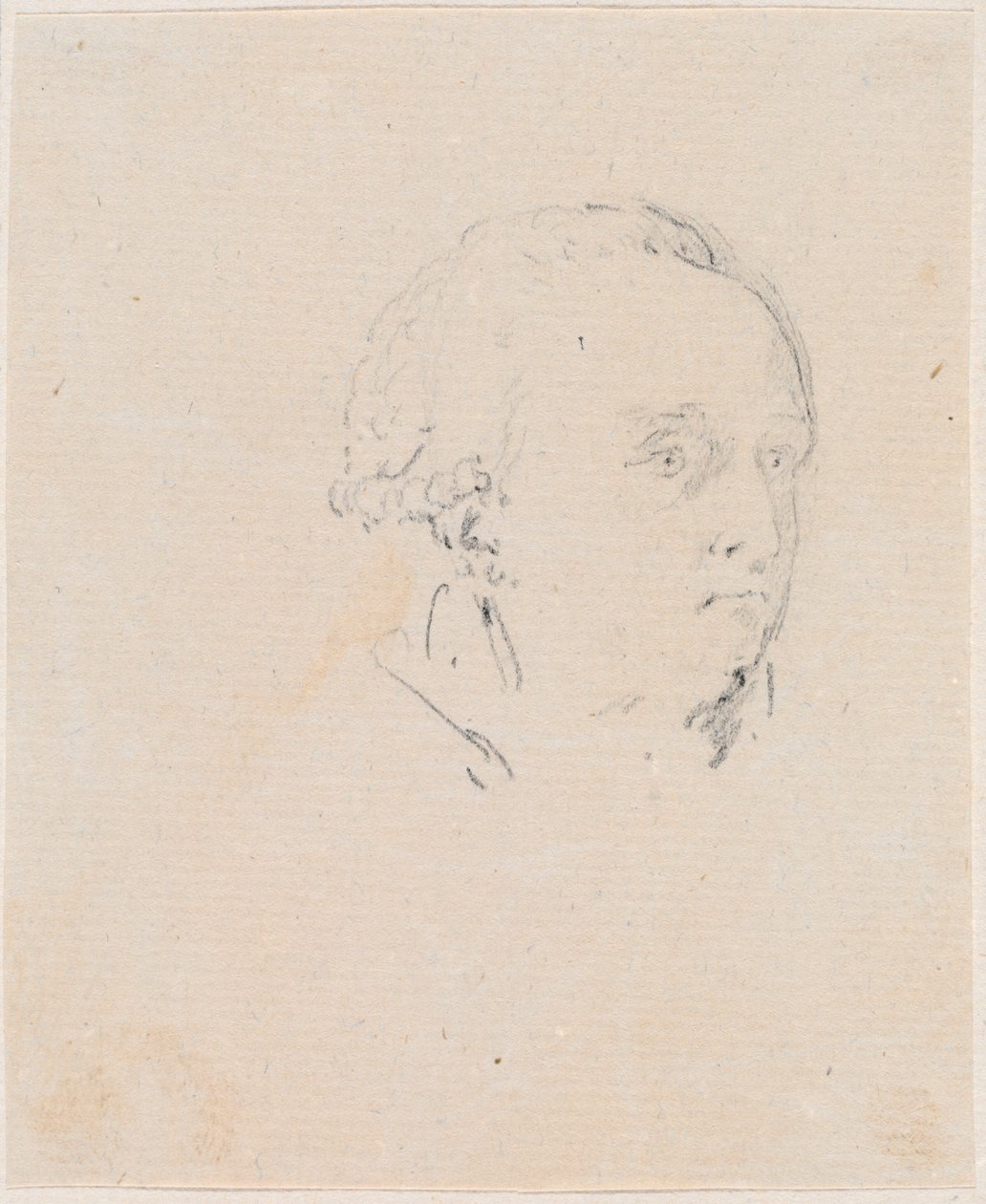 Miehen pää tekijältä Hubert Robert