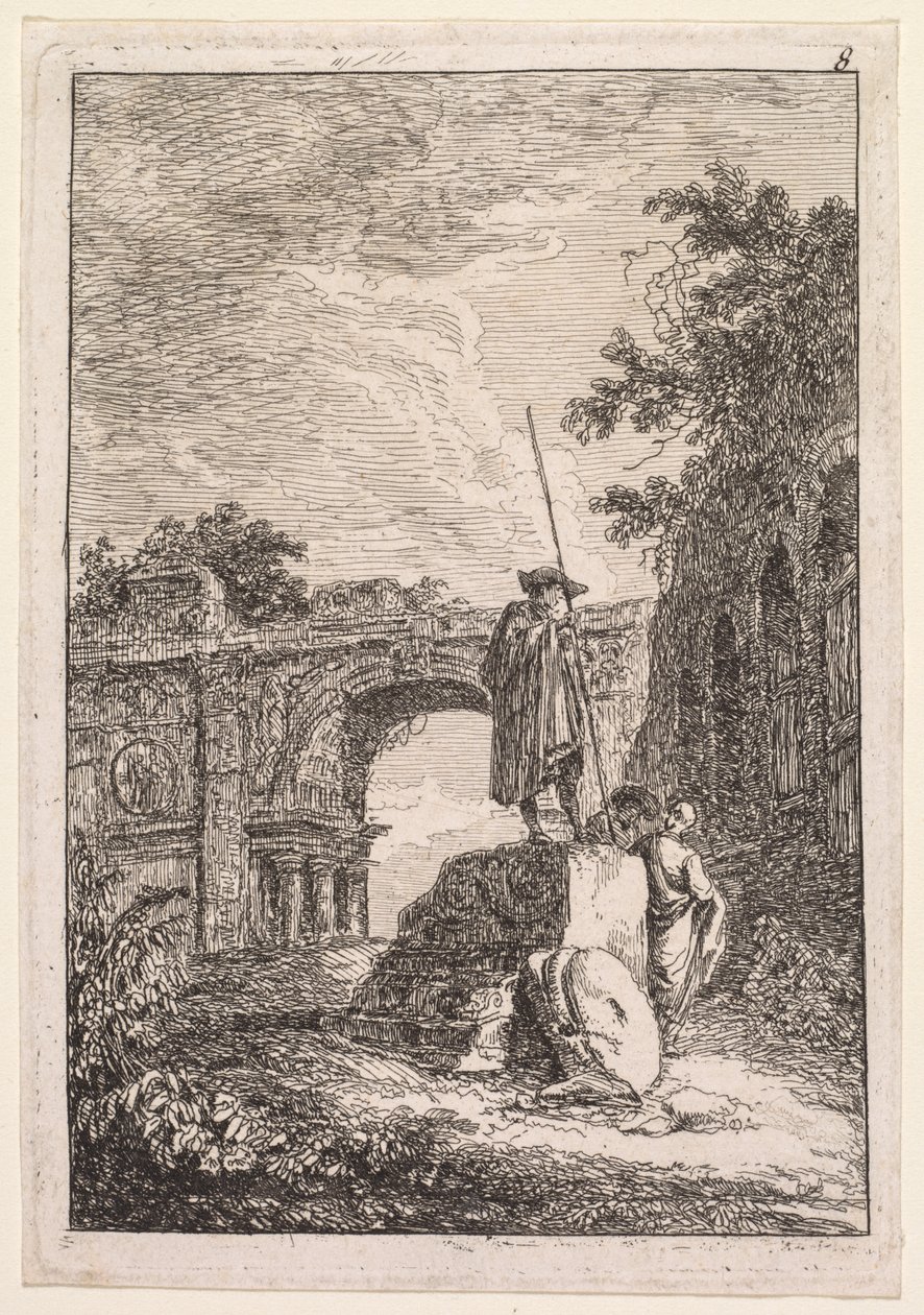 Illat Roomassa: Riemukaari tekijältä Hubert Robert