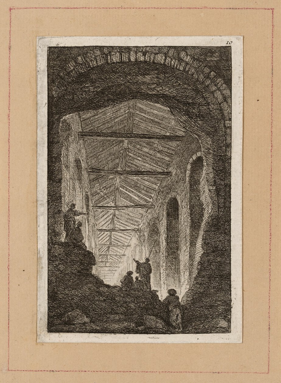 Lauta 10 Iltaista Roomassa tekijältä Hubert Robert