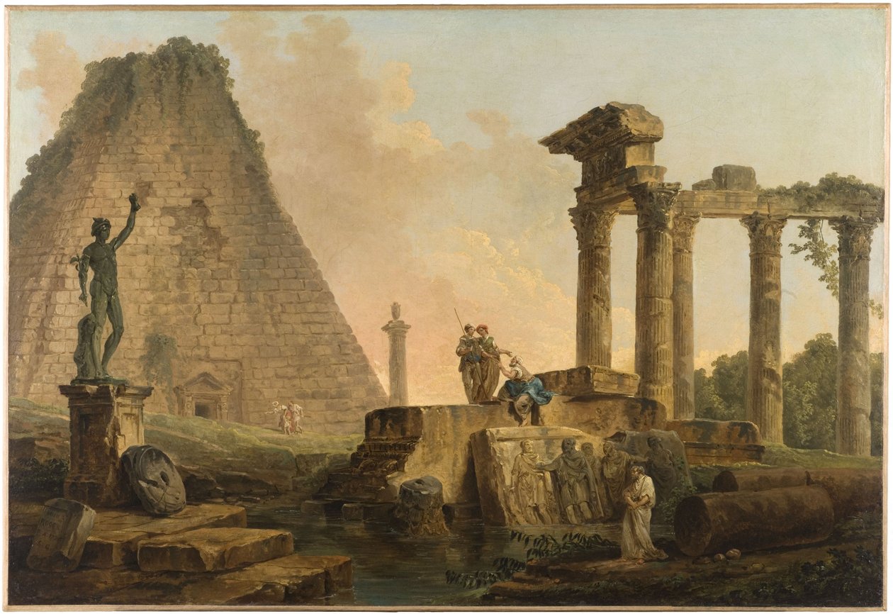 Roomalaiset rauniot tekijältä Hubert Robert