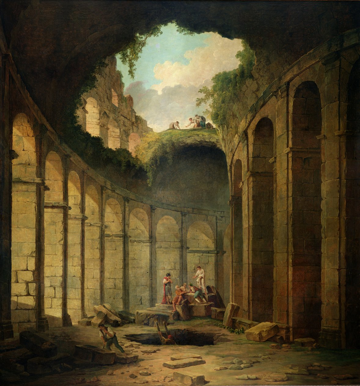 Colosseum, Rooma tekijältä Hubert Robert