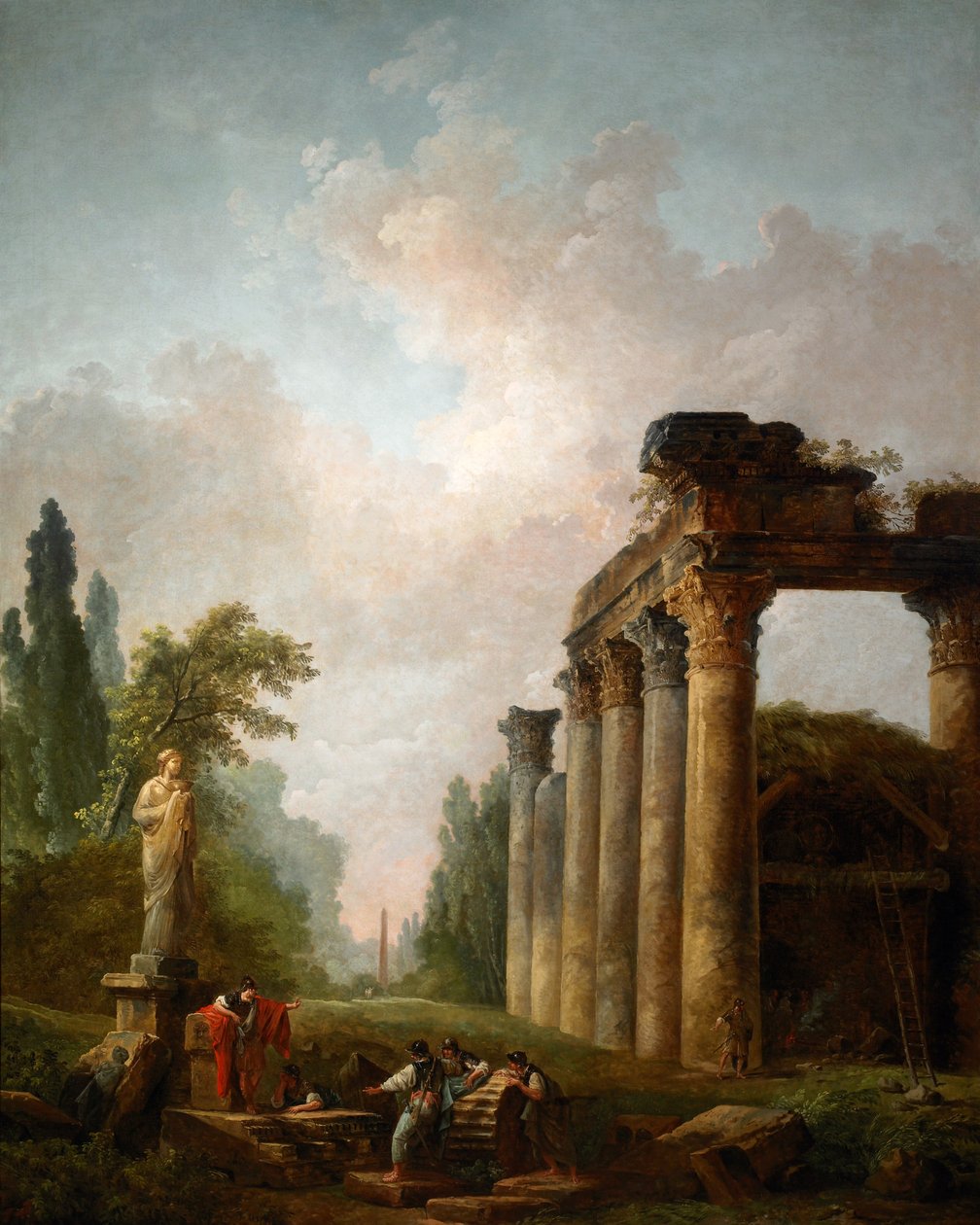 Raunio tekijältä Hubert Robert