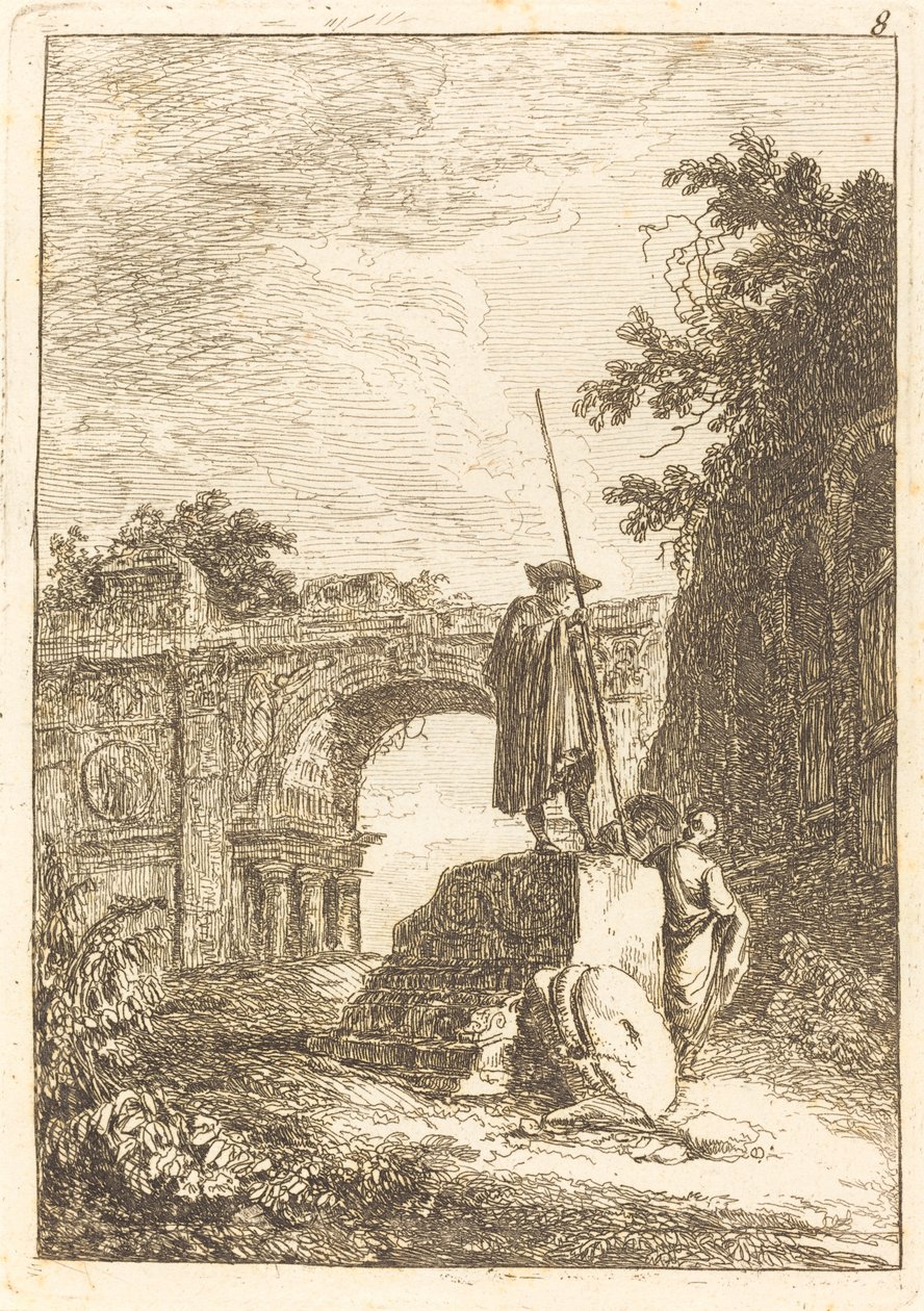 Riemukaari tekijältä Hubert Robert