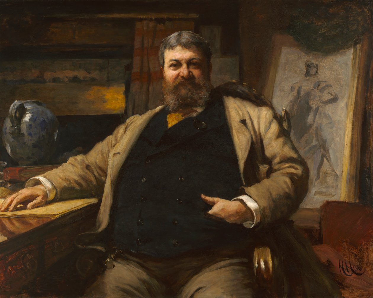 H. H. Richardson, 1886. tekijältä Hubert von Herkomer