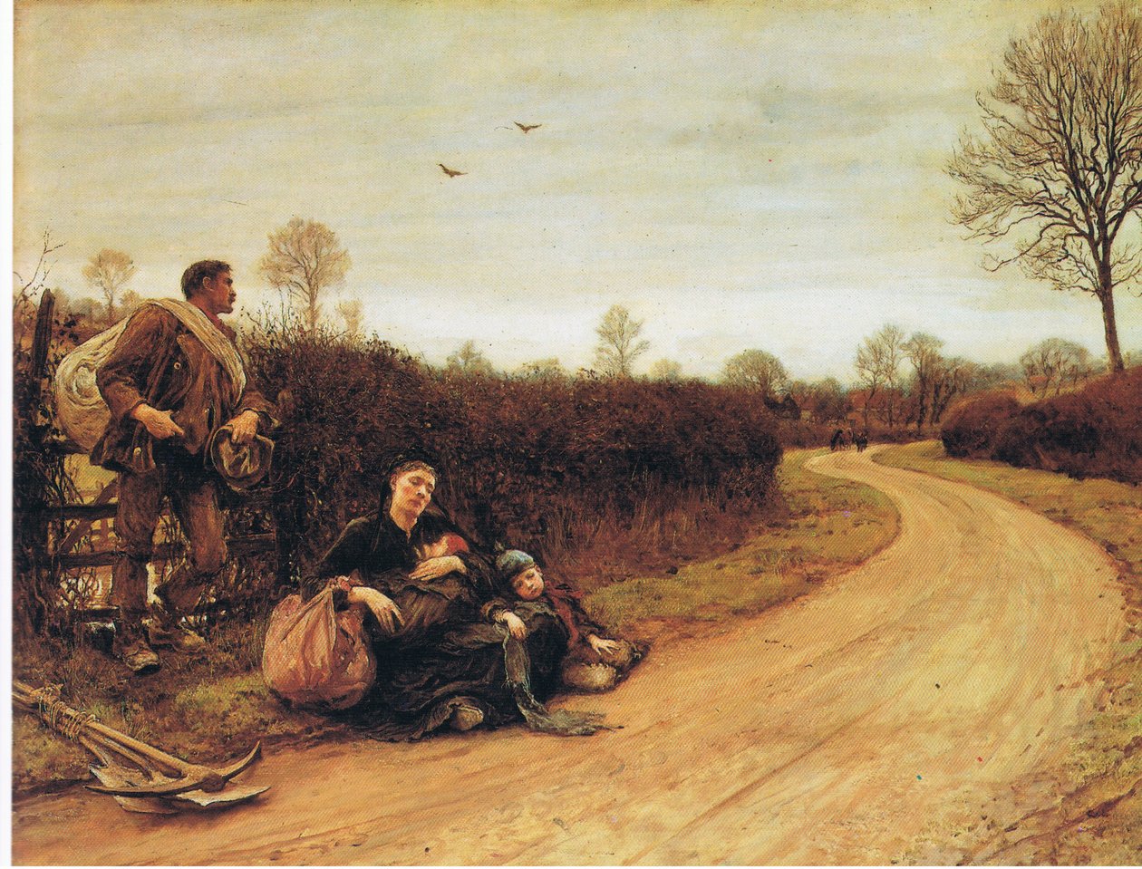 Vaikeat ajat tekijältä Hubert von Herkomer