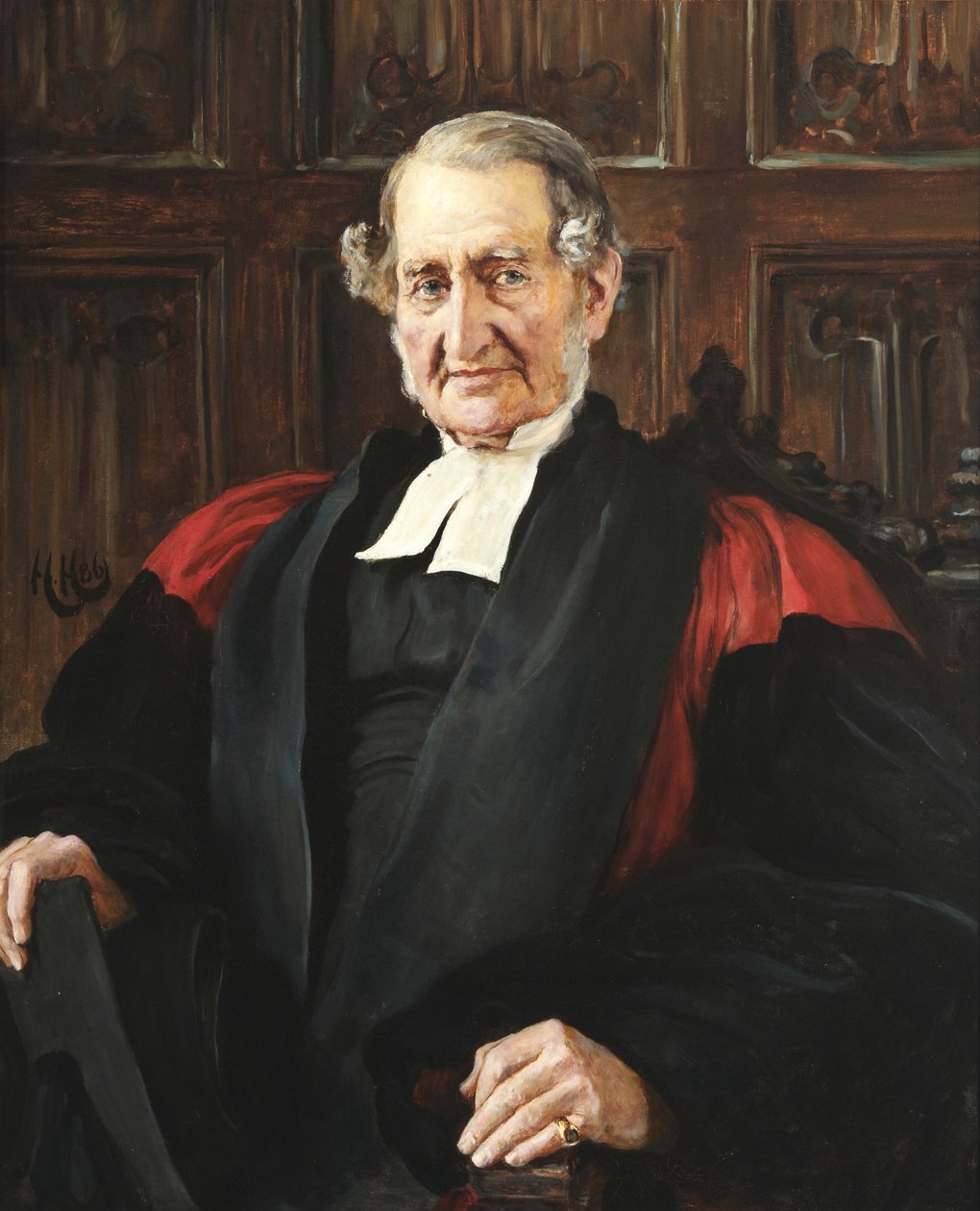 James Edwards Sewell tekijältä Hubert von Herkomer