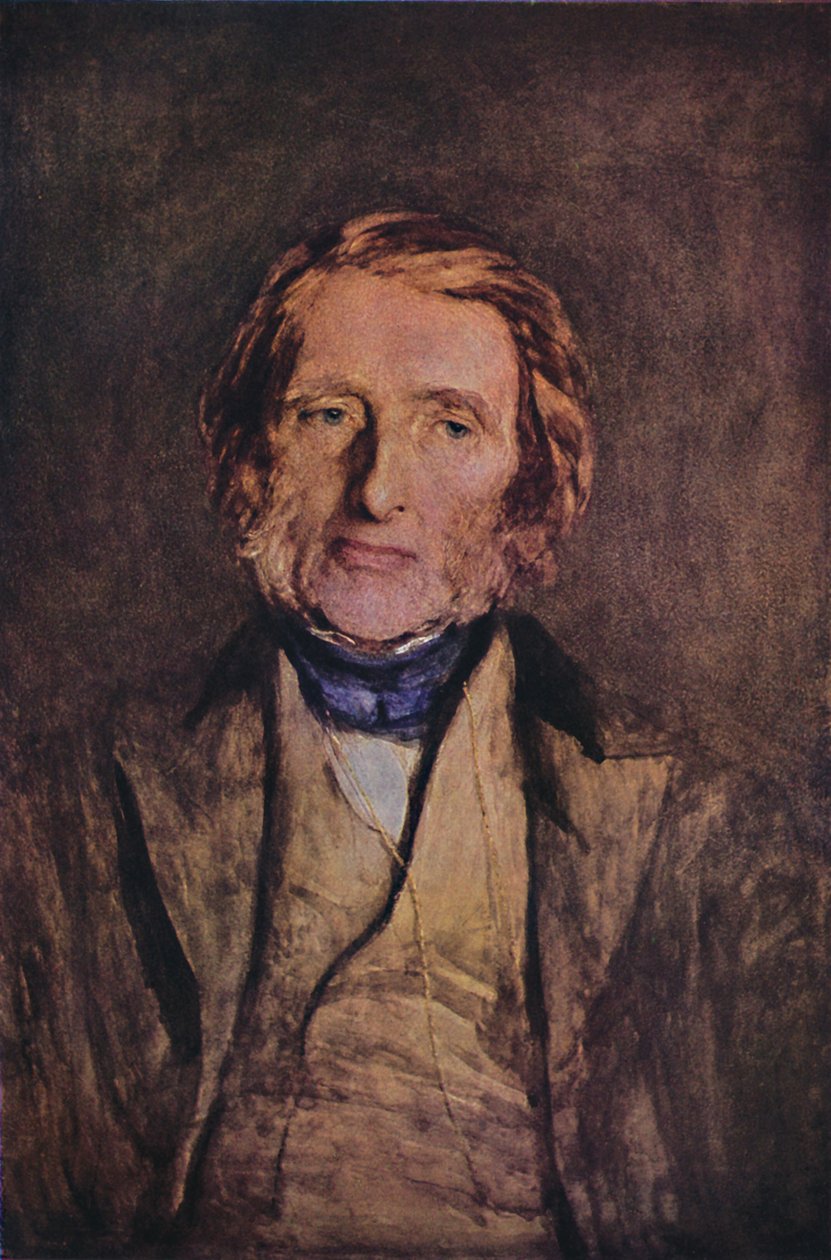 John Ruskin 1819-1900, 1879, 1947 tekijältä Hubert von Herkomer