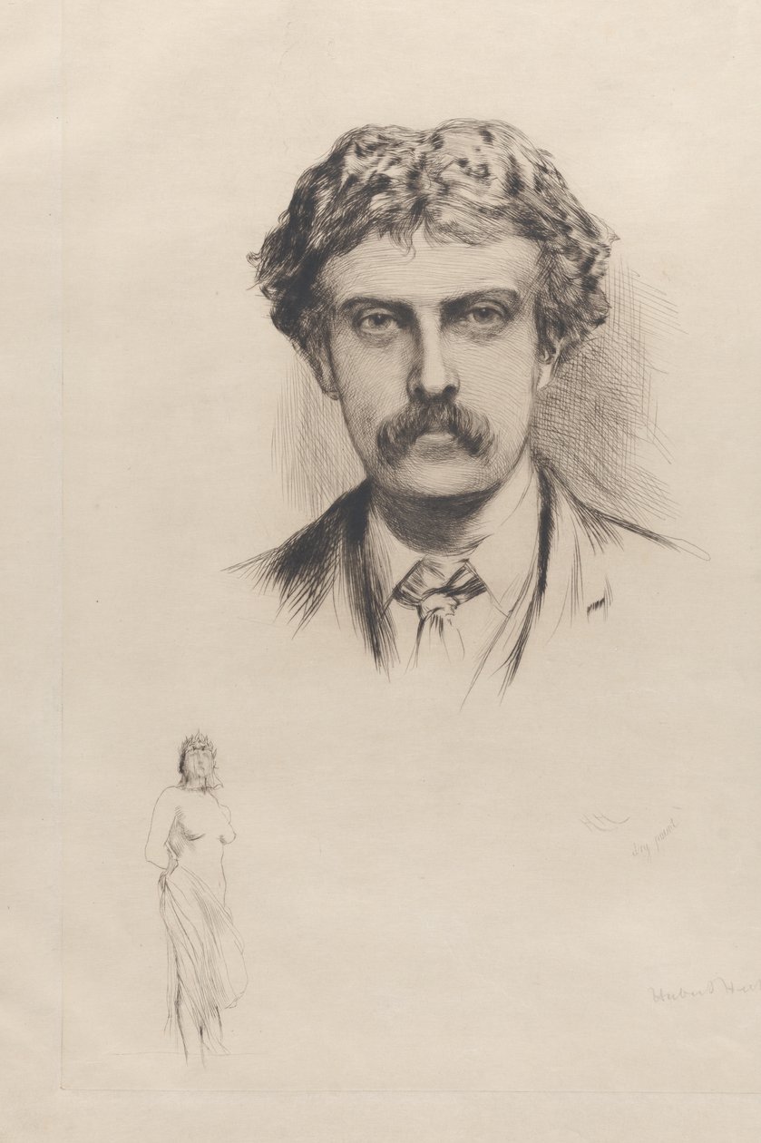 Cecil Lawsonin muotokuva, 1882. tekijältä Hubert von Herkomer