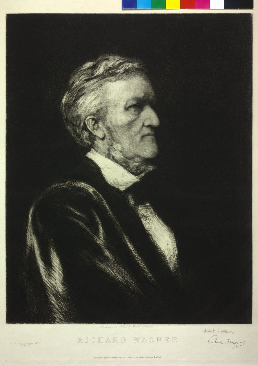 Richard Wagner tekijältä Hubert von Herkomer