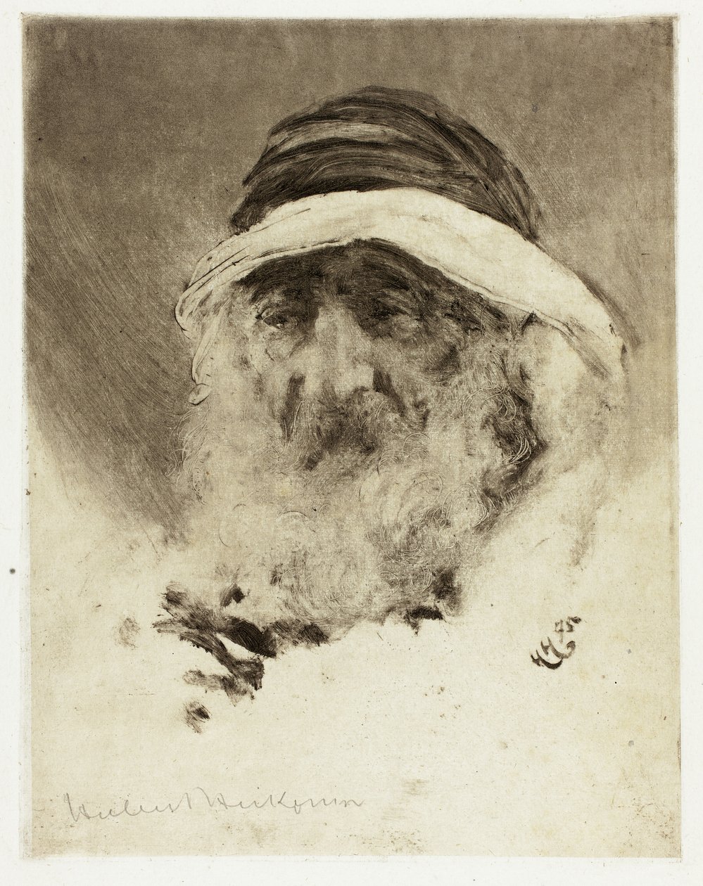 Tutkimus arabipäästä tekijältä Hubert von Herkomer