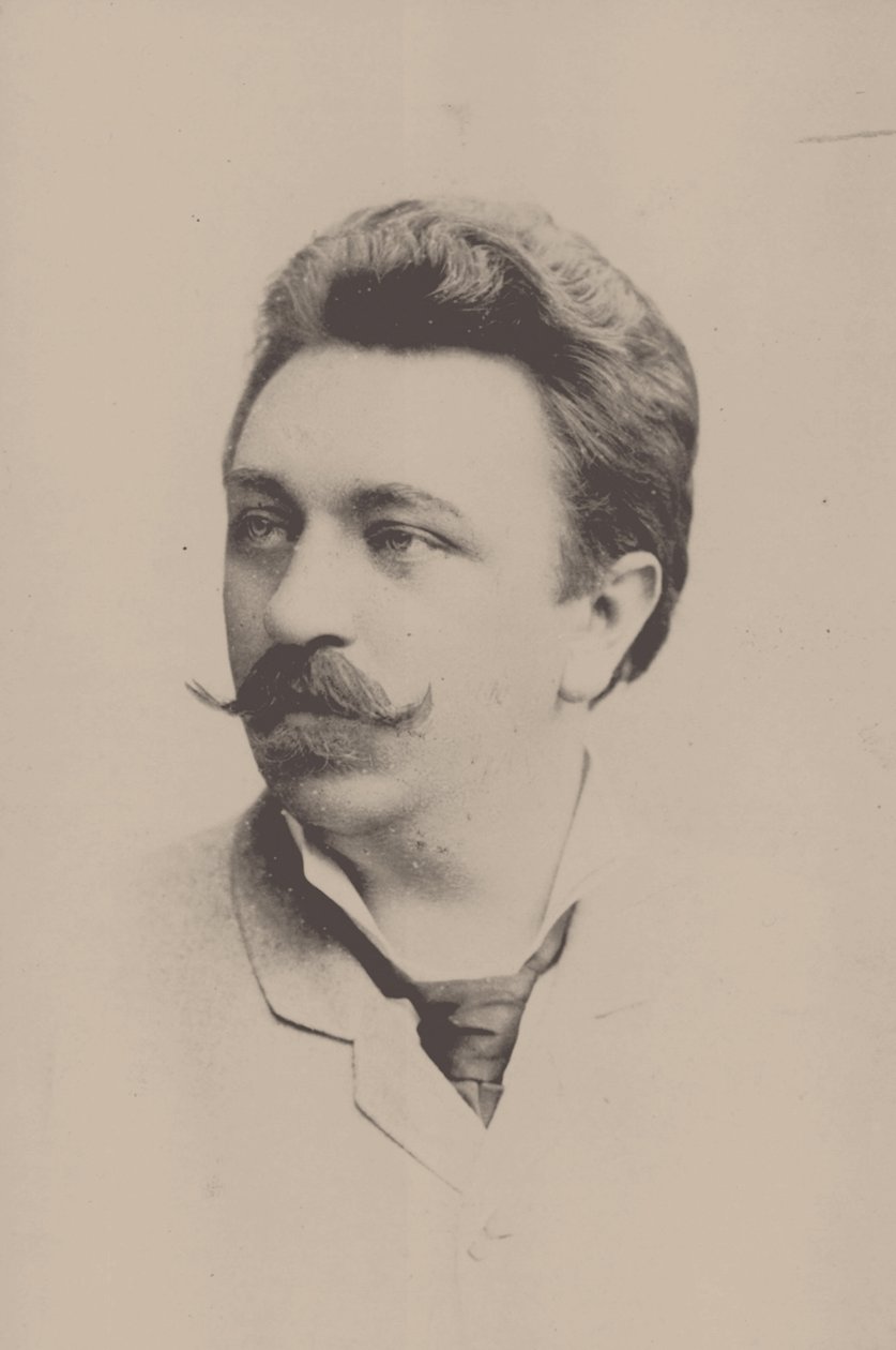Säveltäjä Eugen Hildachin muotokuva 1849-1924. tekijältä Höffert