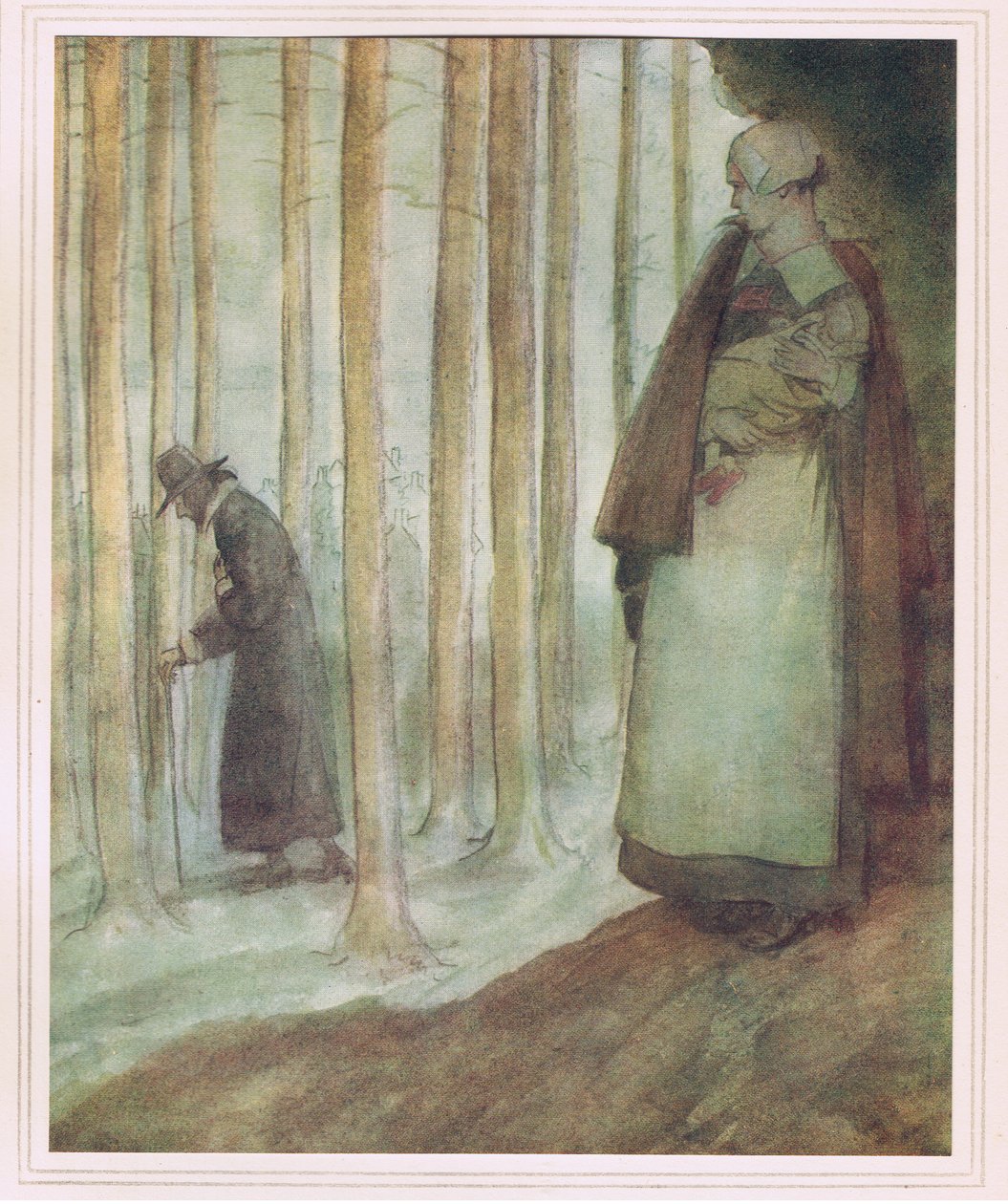 Siellä asui, siellä kulki, yhden jalat, - tekijältä Hugh Thomson