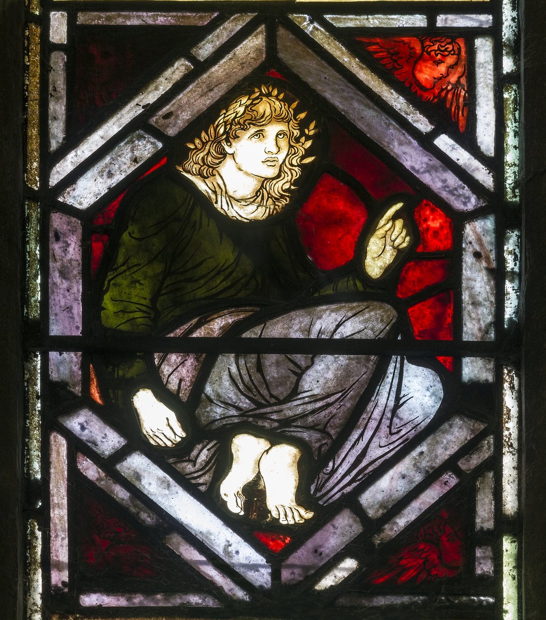 Langport, All Saints, Belham & Co, Hugh Arthur Kennedy, Angel, 1879finn tekijältä Hugh Arthur Kennedy