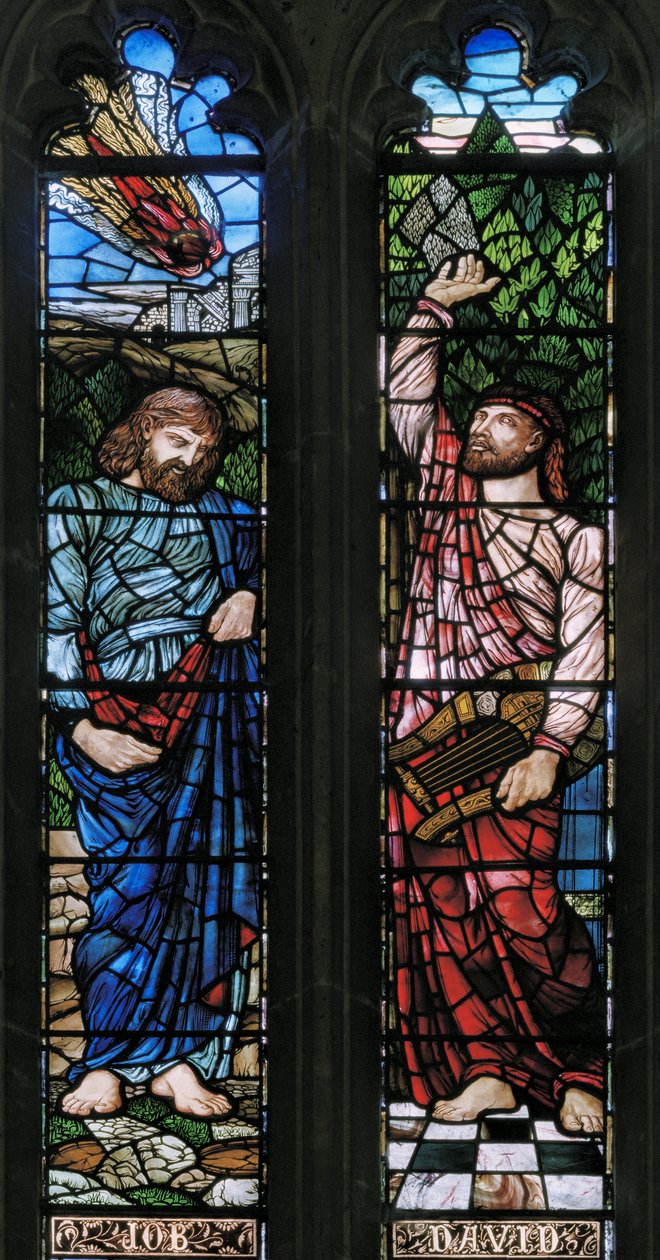 Langport, All Saints, Belham & Co, Hugh Arthur Kennedy, Job & David, 1879 tekijältä Hugh Arthur Kennedy