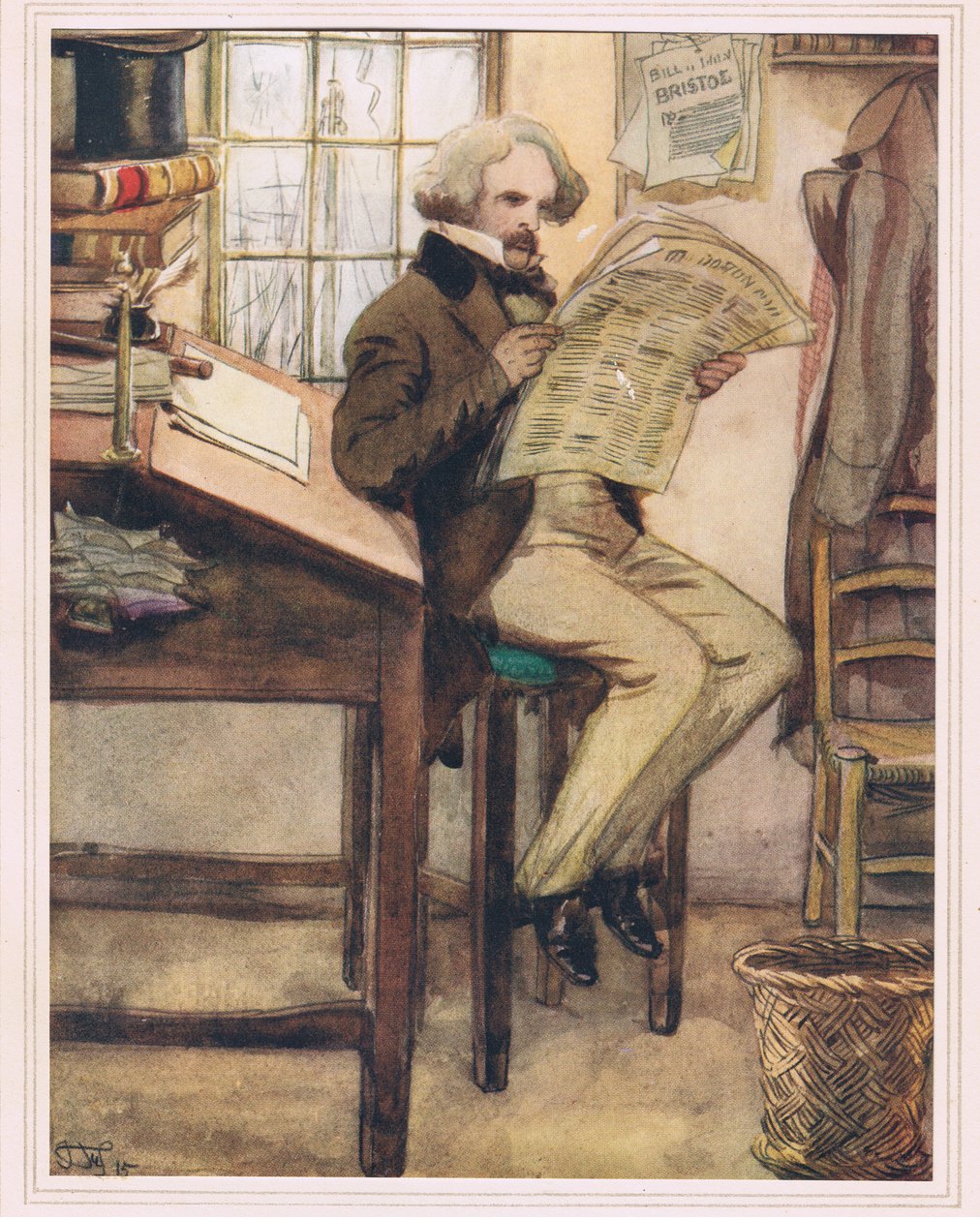 Hawthorne tullitalossa tekijältä Hugh Thomson