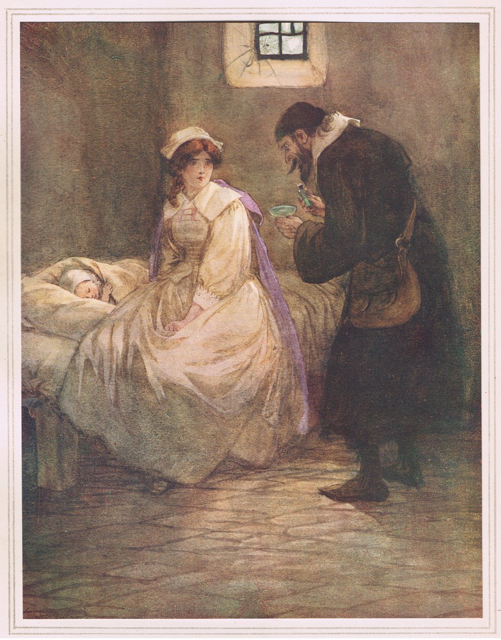 Hester istuutui sängylle tekijältä Hugh Thomson